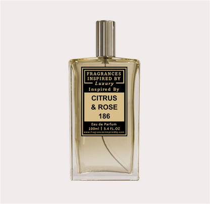 186 - Inspired by Citrus & Rose (Female) -  Fragrances Inspired By Ltd