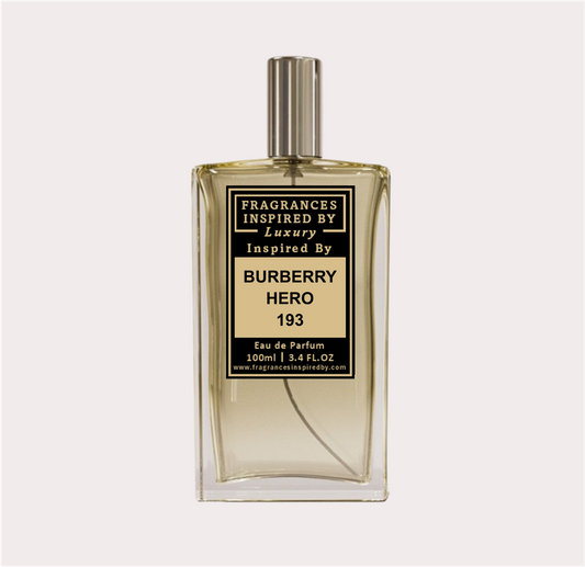 193 - Inspired by Burberry Hero  (Male) -  Fragrances Inspired By Ltd