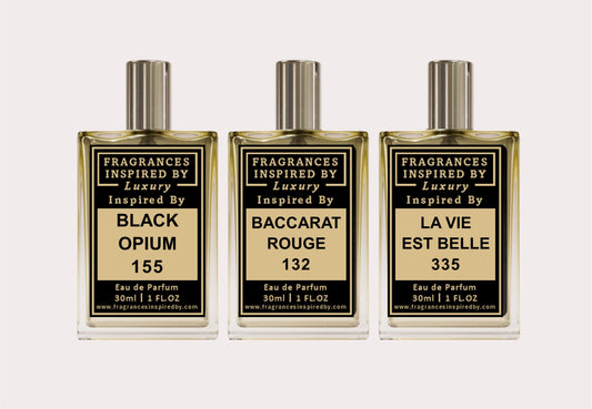 3 x 30ml Fragrance Set Bundle I Fragrances Inspired By Ltd