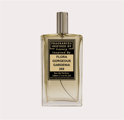 269 - Inspired by Flora Gorgeous Gardenia (Female) -  Fragrances Inspired By Ltd