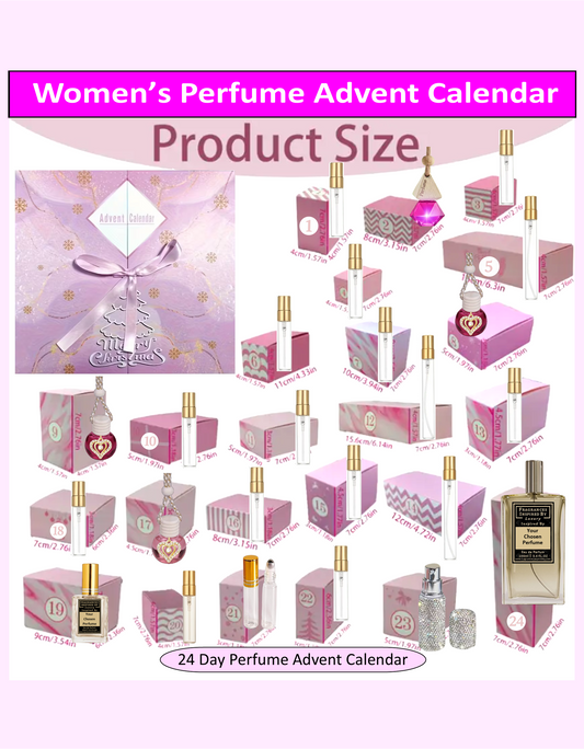 Perfume Advent Calendar 2025 Mini Designer Inspired - Women's I Fragrances Inspired By Ltd