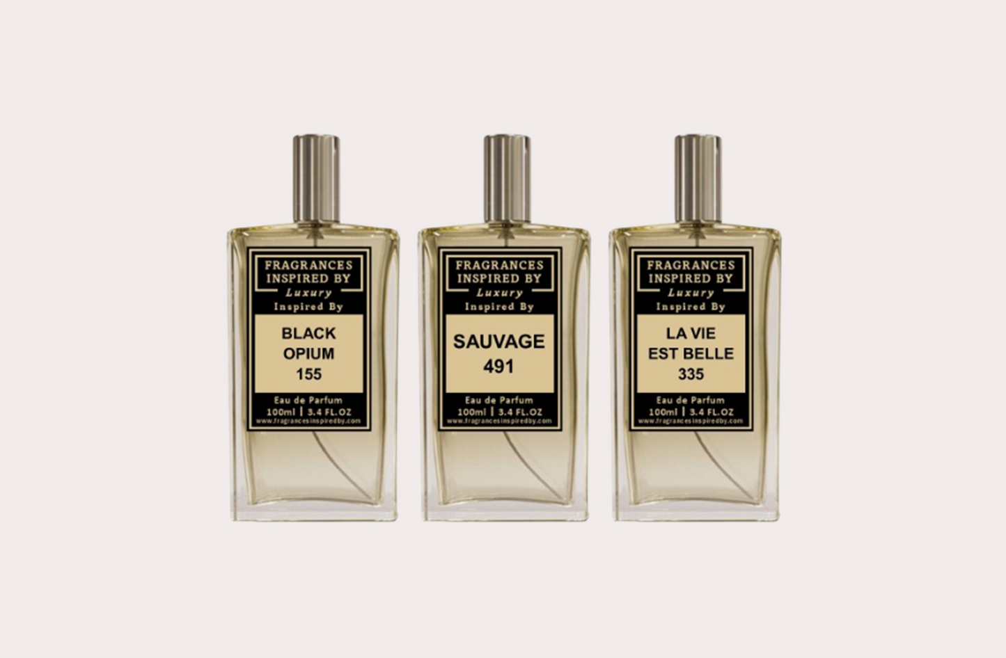 100ml x 3 Fragrance Set I Fragrances Inspired By Ltd