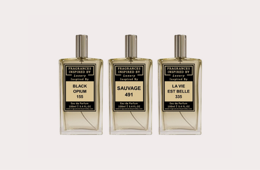 100ml x 3 Fragrance Set I Fragrances Inspired By Ltd