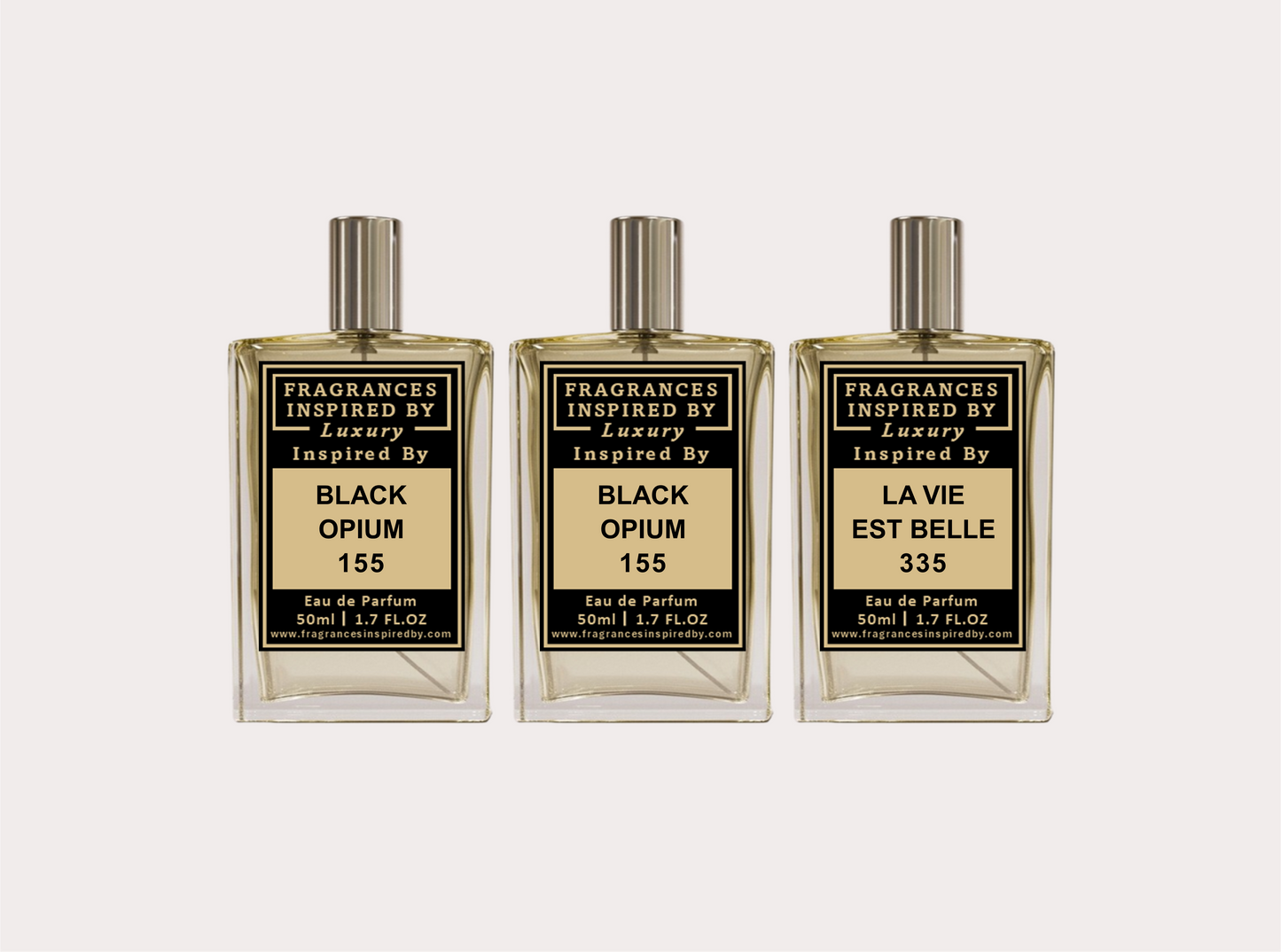 50ml x 3 Fragrance Set I Fragrances Inspired By Ltd