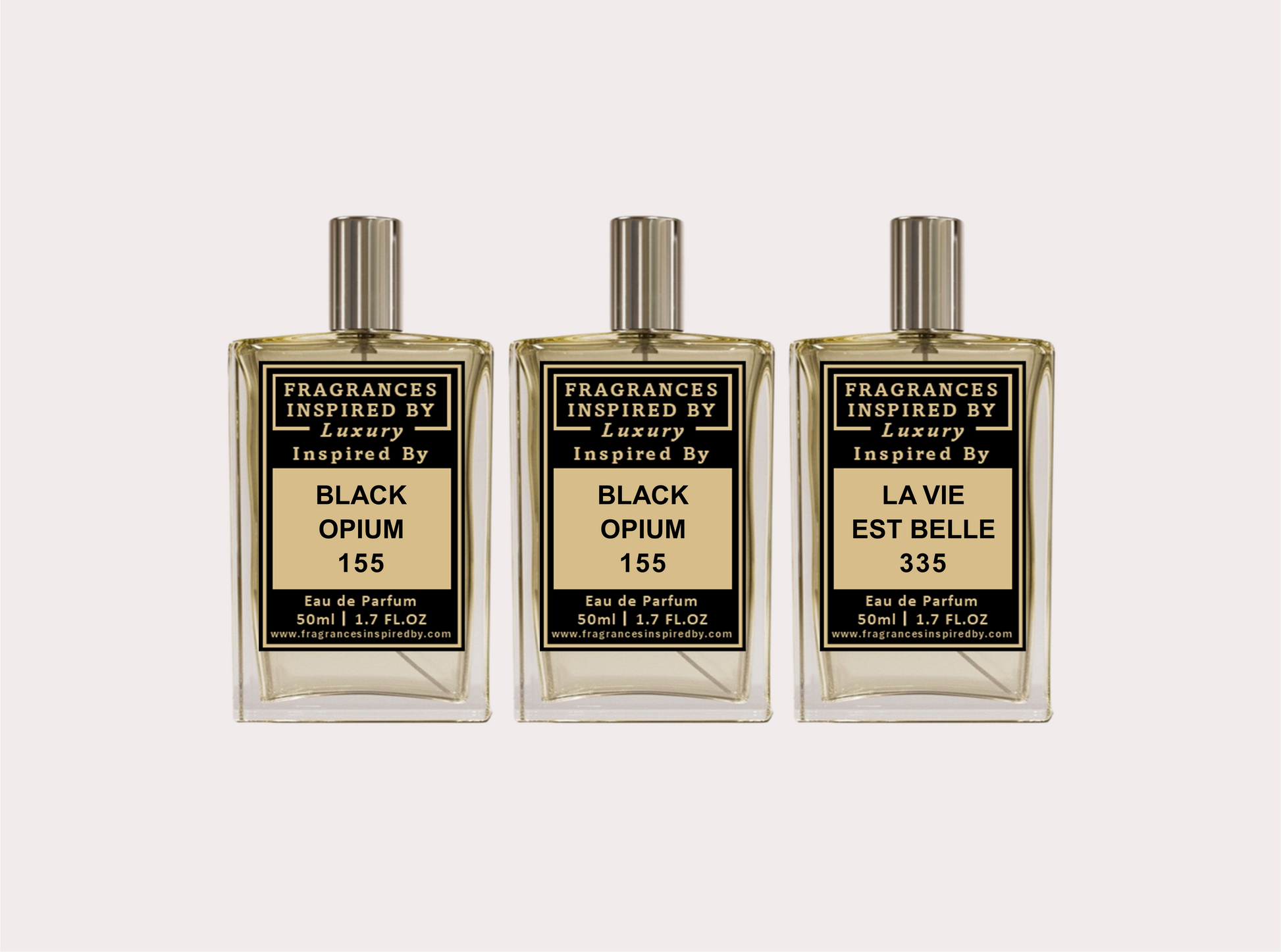 50ml x 3 Fragrance Set I Fragrances Inspired By Ltd